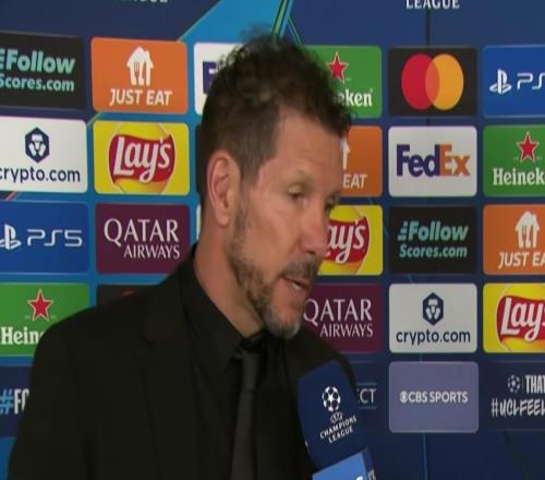 西蒙尼:我们所做的一切都是为了带领马竞走向欧洲足坛的巅峰