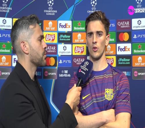 加维：淘汰并不会让我们消沉，因为我们知道自己比马竞强得多