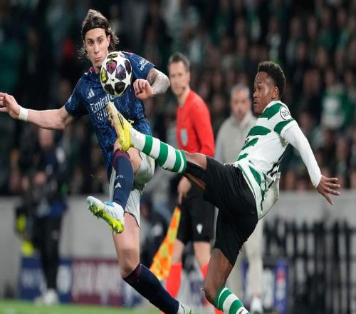 天空：葡体定位球能力强加上停赛球员回归，有能力逆转阿森纳