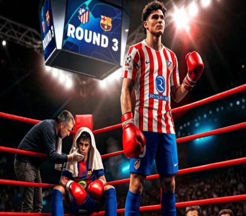 巴萨21胜马竞却总比分23出局,亚马尔高光难掩防线之殇