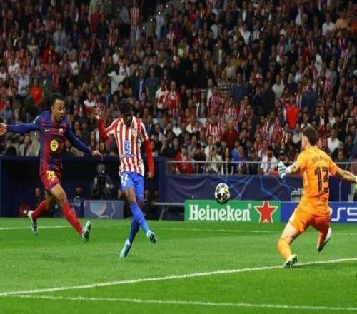 【欧冠】巴萨总分2比3马竞，亚马尔破门难敌连场红牌