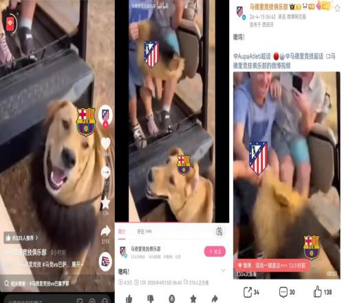 拉菲尼亚为言论道歉,拉波尔塔炮轰裁判,马竞官方发视频嘲讽巴萨