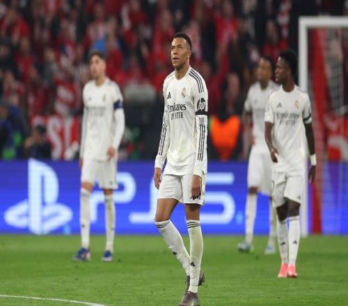 皇马八强战被淘汰，姆巴佩征战欧冠10个赛季仍无缘欧冠冠军