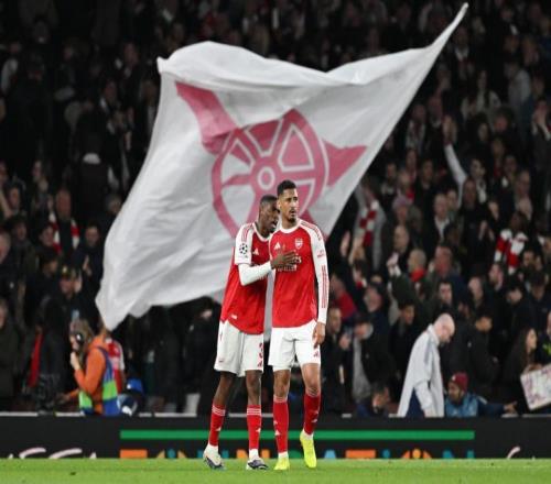 烟雾弹阿森纳闷平晋级欧冠四强塔帅已为英超天王山做好准备