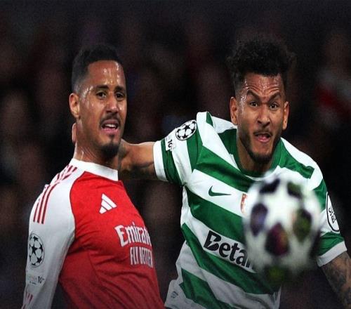 0.93,阿森纳vs葡体全场预期进球创本赛季欧冠新低