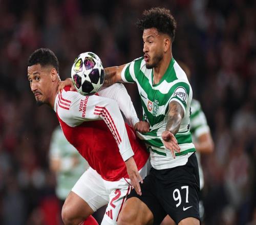 阿森纳00葡萄牙体育!总比分10晋级连续2年进欧冠4强将战马竞