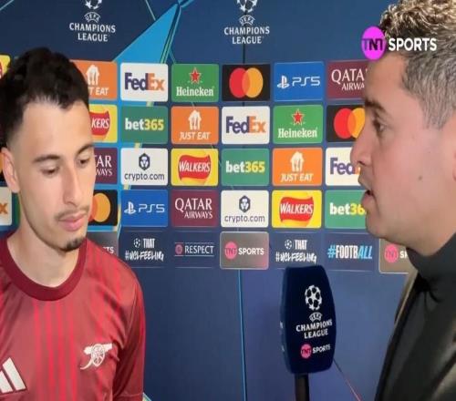 马丁内利：首回合我们表现不错这场又零封，我们配得上晋级