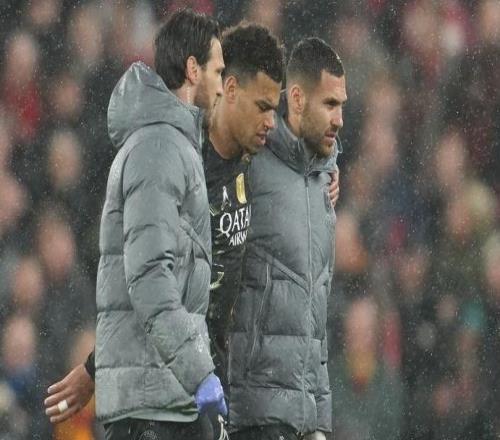 RMC：杜埃和努诺门德斯均已接受检查，伤情较为乐观