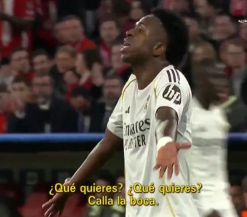 内讧1.5亿欧射手不装了,贝林厄姆让维尼修斯传球被怒喷:闭嘴