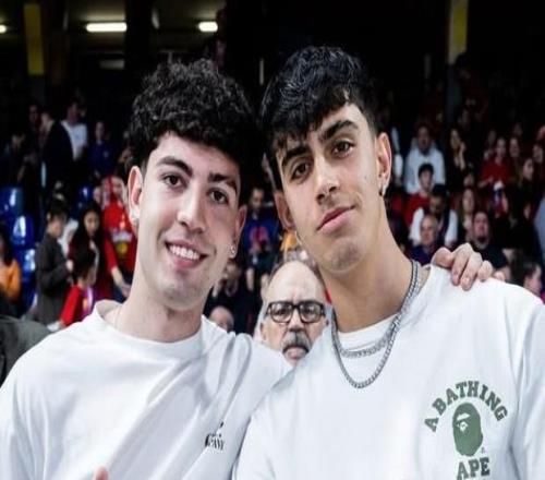 足篮不分家，贝尔纳尔与达尼阿维拉现场支持巴萨男篮