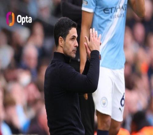 再掉链子！阿森纳1比2曼城夺冠概率被反超1月前高达91%