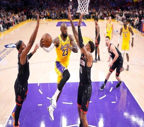 ESPN预测火湖大战G2胜率：湖人50.8%，火箭49.2%