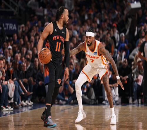 季后赛首组11！尼克斯惨遭逆转，CJ爆发轰32分，库明加19分立功