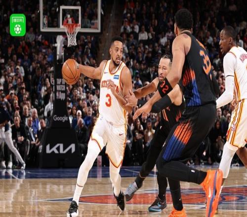 老鹰107106险胜尼克斯11追平，麦科勒姆32分，布伦森29+7