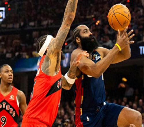 骑士20猛龙！全队三人20+得分，哈登稳定，季后赛晋级没有问题！