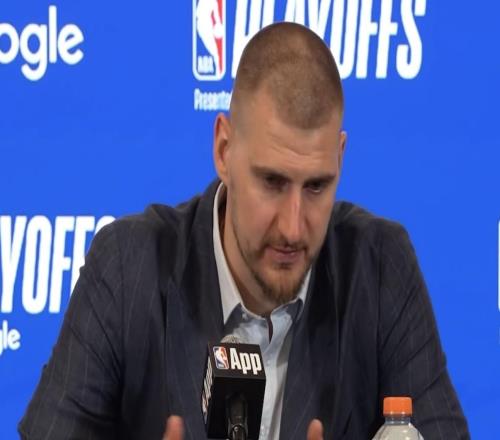 约基奇：戈贝尔是出色的防守球员，他总能逼迫你高难度投篮