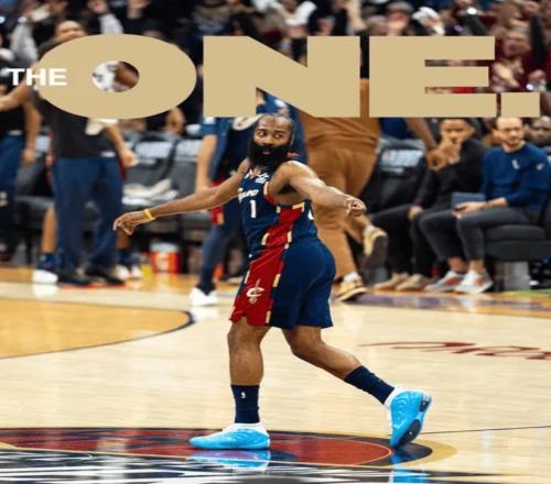 首组20！骑士大胜，哈登5断创神迹，米切尔历史第一，莺歌15中3