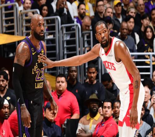 耻辱02！残阵湖人爆冷，詹姆斯历史第一，杜兰特9失误，火箭内讧