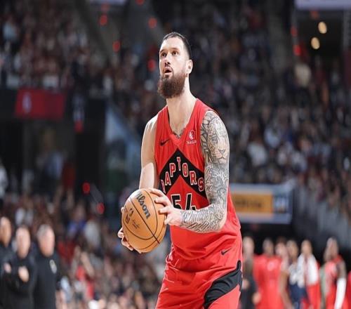 猛龙再次惨败骑士，但球队替补中锋的正负值竟然达到了+7