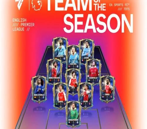 FC26英超赛季最佳阵容：哈兰德、B费领衔，曼城4人阿森纳3人