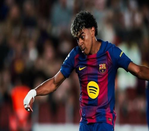 自1958年以来，亚马尔是五大联赛打入30球最年轻的球员