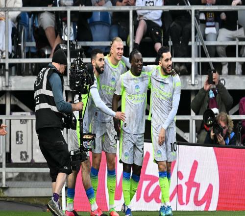 哈兰德本赛季英超31次首发造31球，同期五大联赛仅次于凯恩