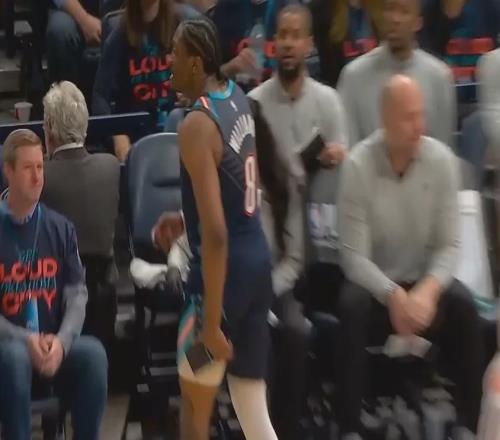 不打了！第3次腿筋拉伤！这可是雷霆的首发核心