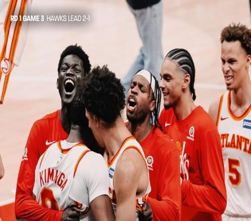 登场15胜4负！库明加两战40分献制胜抢断斯奈德：他激励全队士气