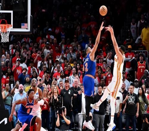 随着老鹰1分险胜，骑士输22分，NBA季后赛最新积分榜如下！