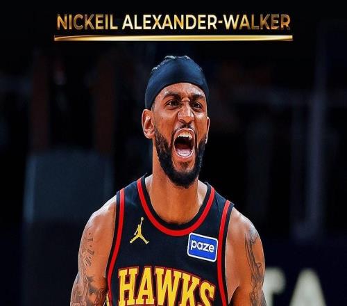 NBA官方：老鹰前锋亚历山大沃克当选赛季进步最快球员
