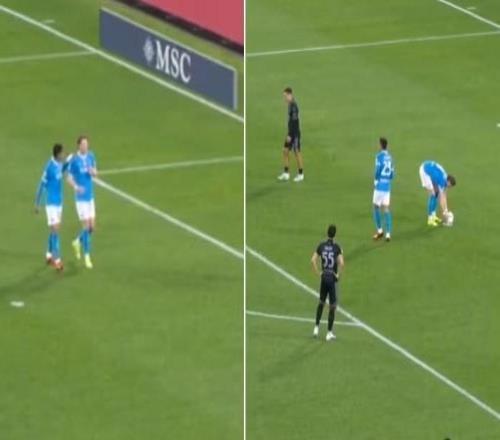 焦瓦内想主罚点球，麦克托米奈表示自己来最终却将点球罚丢