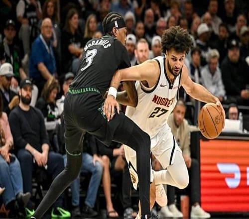 灾难级别的表现！掘金后场核心到了季后赛真是被森林狼处处针对