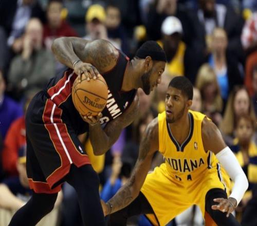 乔治能在步行者退役球衣吗两年东决大战热火成佳话