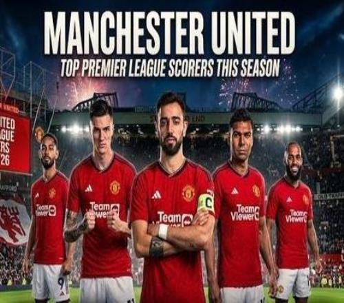 曼联的天亮了！单赛季或5人英超进球上双，这神迹竟尘封了61年