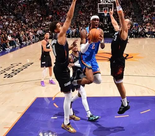 随着雷霆4连胜，掘金大胜12分，西部最新积分榜出炉！太阳被淘汰