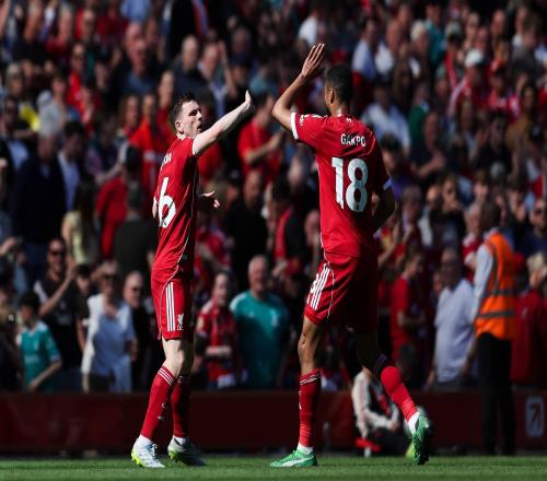 懂球帝X咪咕英超第34轮最佳进球：利物浦15秒反击摧毁水晶宫