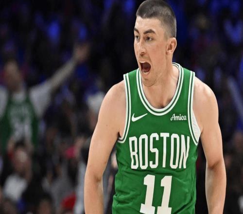 狂胜32分！东部首个赛点诞生，塔图姆30+11+7，恩比德空砍26+10