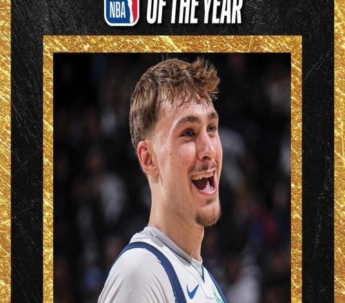 NBA官方：弗拉格当选2526赛季最佳新秀