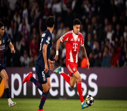 巴黎32拜仁，欧冠联赛首次半决赛上半场产生5粒进球