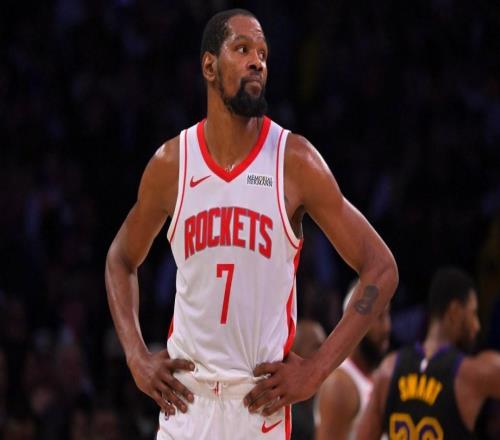 坏消息，火箭队面临淘汰，杜兰特似乎无法出战打湖人队第五场比赛
