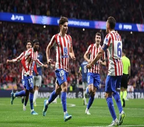 单赛季欧战进球上双，阿尔瓦雷斯成为继法尔考之后马竞第二人