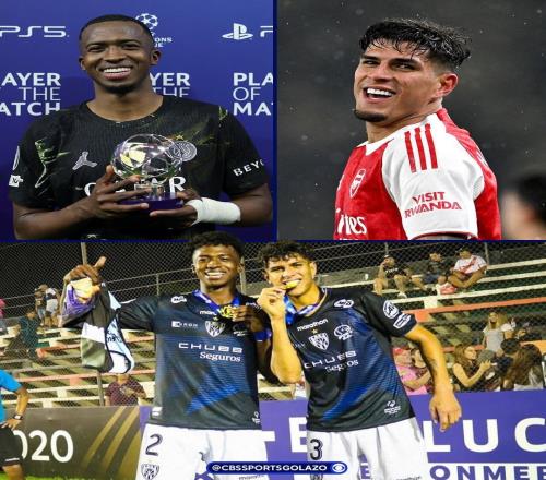 顶峰相见！因卡皮耶与帕乔在U20搭档夺冠，如今欧冠决赛碰面