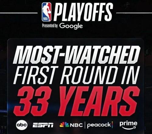 33年新高！1100万收视！！！炸穿NBA纪录！