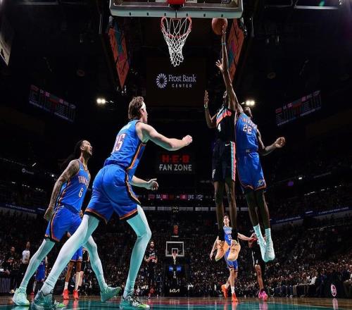 NBA西决对阵：雷霆vs马刺常规赛马刺4胜1负占据上风