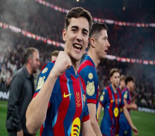 巴萨官方：加维获得队医出战许可，入选巴萨战塞维大名单