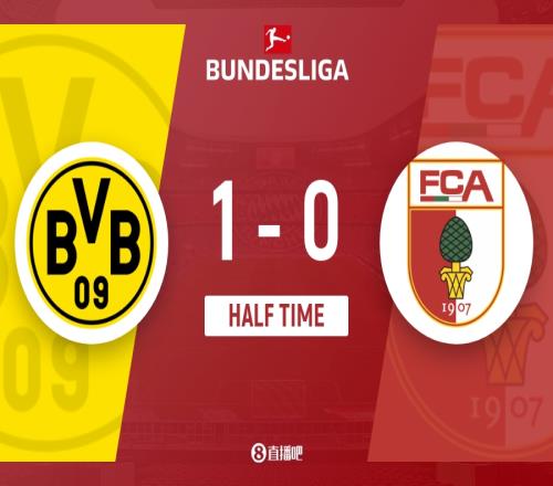 多特半场领先奥格斯堡阿德耶米却抢到的点能否带来好运腾空而起的拜尔只能无奈撞柱_德甲直播