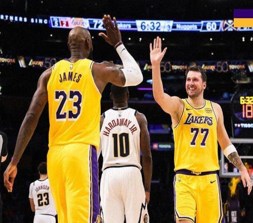 看哭了！詹姆斯拼命+里夫斯绝平+东契奇绝杀，湖人胜掘金取5连胜