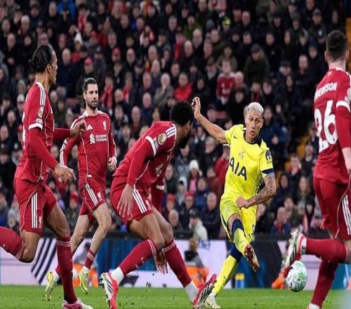 利物浦11热刺里沙利松绝平