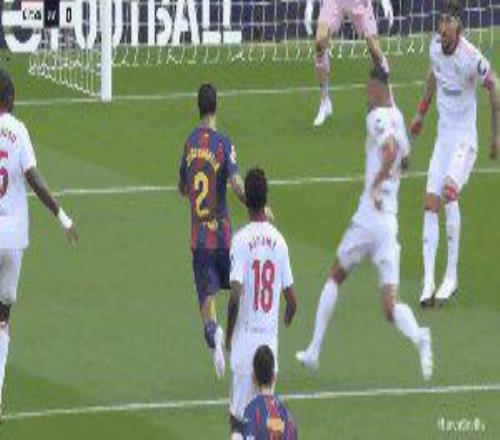 【西甲】拉菲戴帽，坎塞洛破门+两度造点，巴萨5比2胜