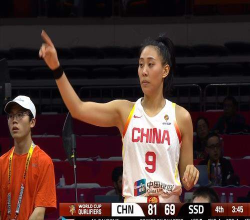 中国女篮：世预赛得分排名，杨舒予第4四人上双，王思雨三分王